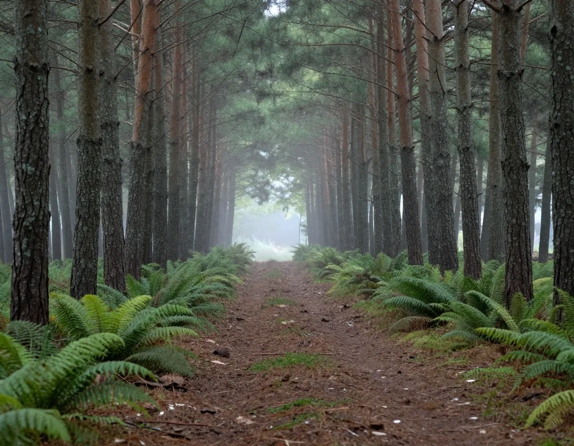 Plantación forestal comercial